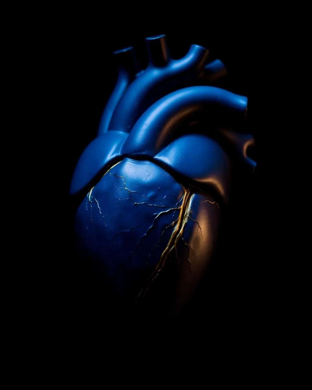 Estetoscópio sobre superfície de mármore em consultório de cardiologia
